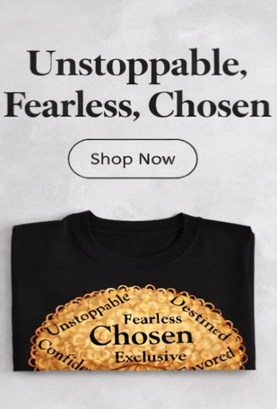 Chosen Queen Blonde Afro Shirt – Fearless Confident Favored Graphic Tee | Empowering Black Woman Shirt | Melanin Queen Apparel