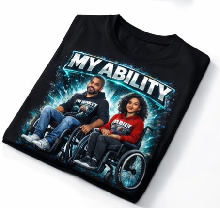 My Ability Is Greater Than Your Doubt – Inspirational Disability Awareness T-Shirt