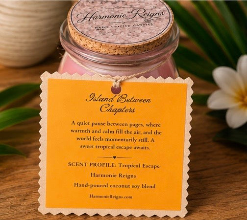 Island Between Chapters | Wickless Candle - Small