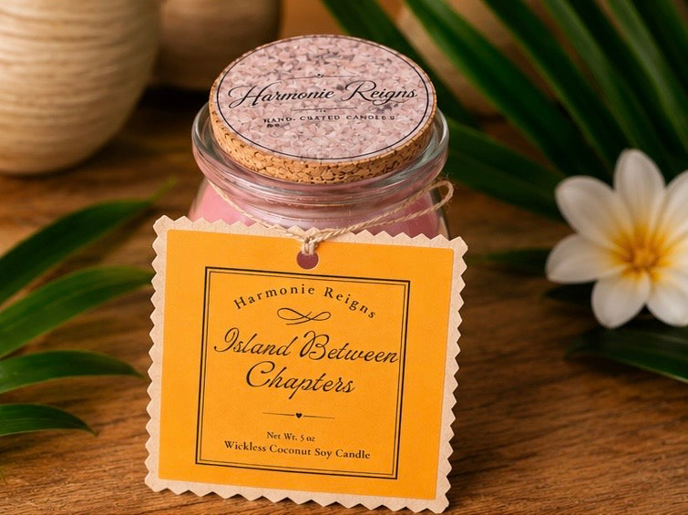 Island Between Chapters | Wickless Candle - Small