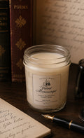Velvet Manuscript | Wickless Candle- Large